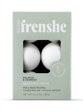 Being Frenshe Bergamot Cedar Milky Bath Bombs – 6ct